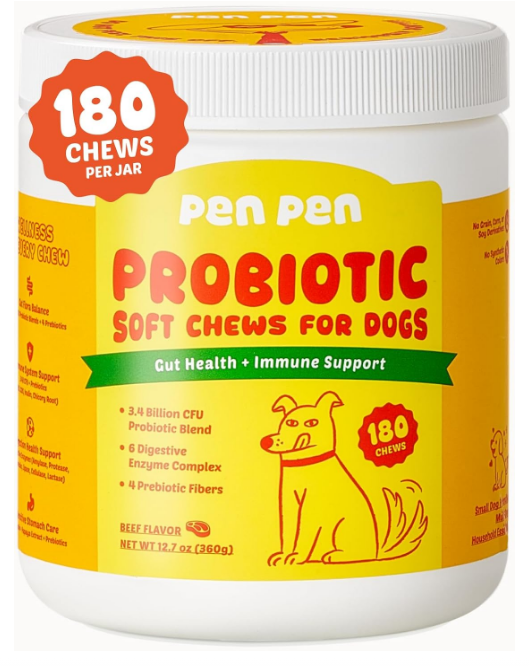 Probiotic Chews for Dogs ( Beef Flavor)